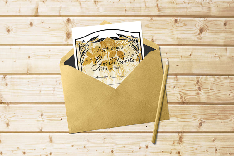 BenedictaBoutique Gift Certificates – The Perfect Last Minute Present