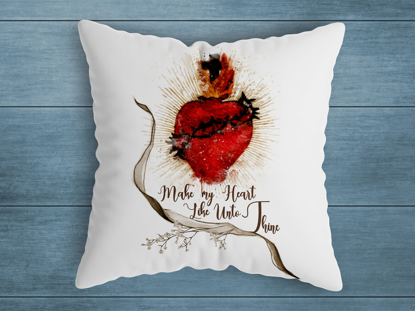 Prayer to the Most Sacred Heart of Jesus Printable, Devotional Catholic Wall Art - benedictaveils