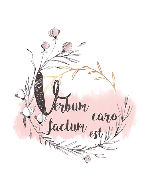 Christmas Bible Quote Printable, Catholic Devotional Home Decor by BenedictaBoutique