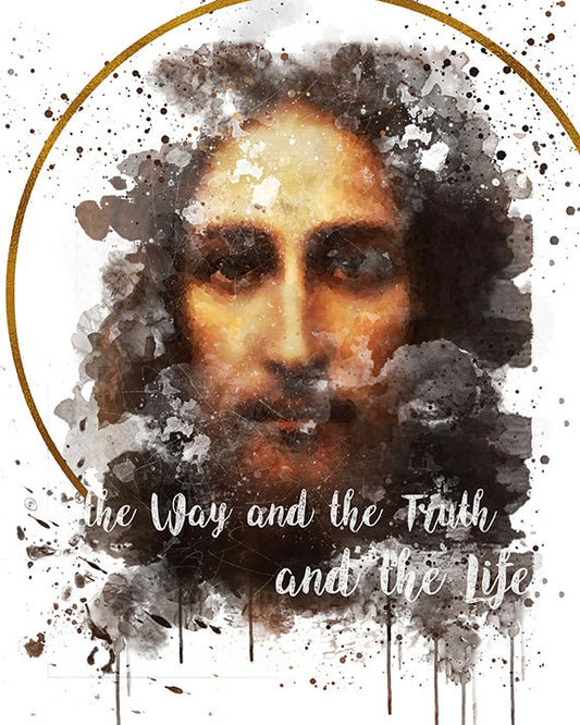 Holy Face of Jesus Devotional Catholic Printable Wall Art - benedictaveils