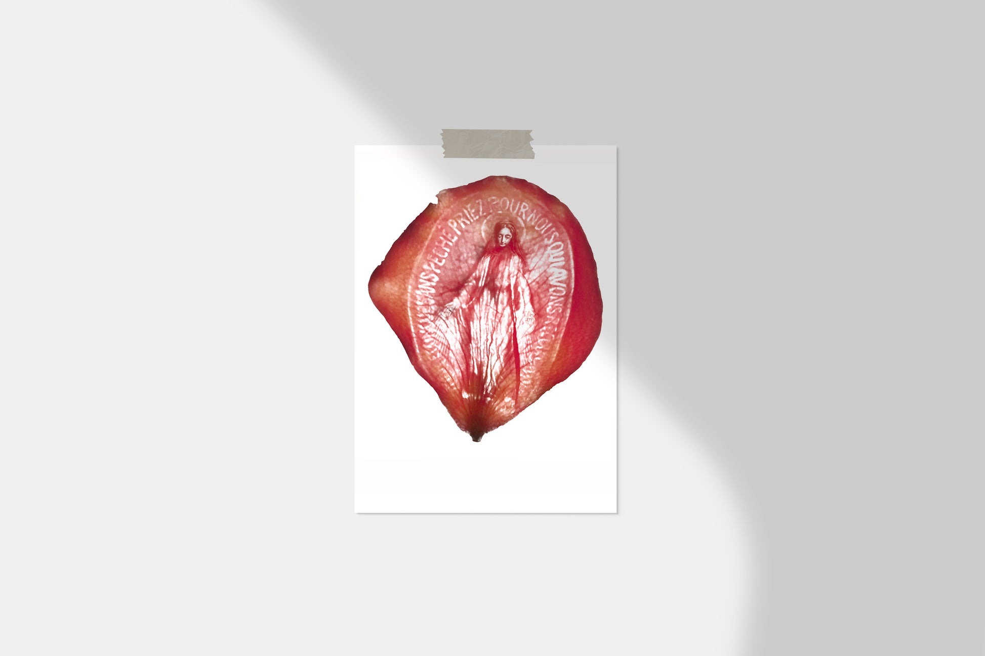 Miraculous Medal Catholic Printable Wall Art by BenedictaBoutique - benedictaveils